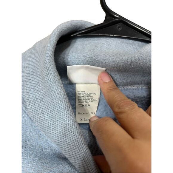 Vintage‎ Pro Spirit Select Christmas Animals Turtleneck Sweatshirt Size XL - Picture 6 of 7